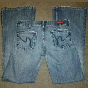 COH Faye #003 Size 26 Low Waist Full Leg Jeans